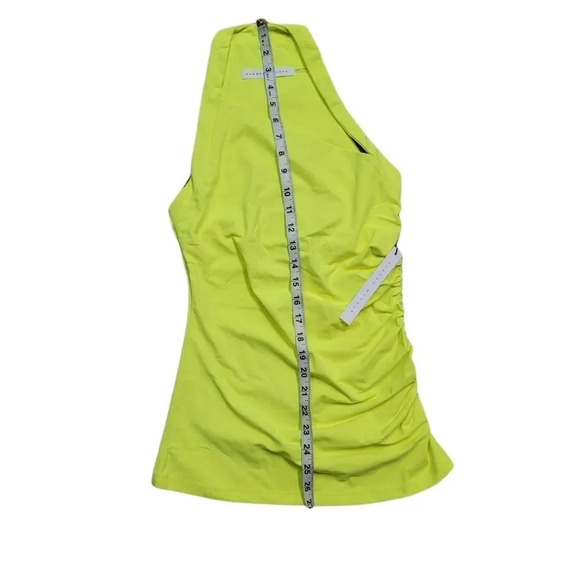 SUSANA Monaco Neon Yellow Smocked Top - Picture 8 of 9